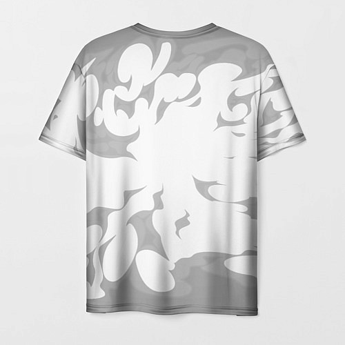 Мужская футболка The Offspring рок панда на светлом фоне / 3D-принт – фото 2