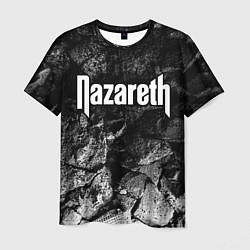 Футболка мужская Nazareth black graphite, цвет: 3D-принт