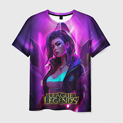 Футболка мужская League of Legends Kaisa Kda style, цвет: 3D-принт