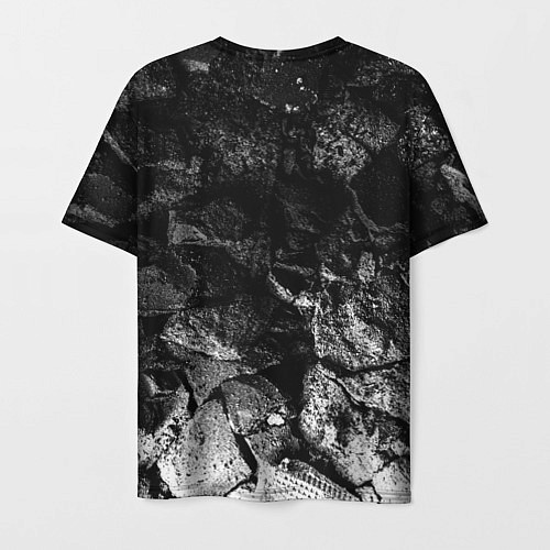 Мужская футболка Manowar black graphite / 3D-принт – фото 2