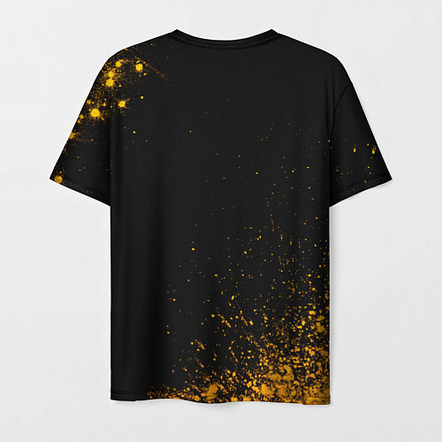 Мужская футболка Valencia - gold gradient / 3D-принт – фото 2