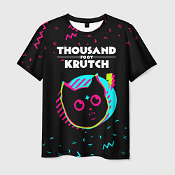Футболка мужская Thousand Foot Krutch - rock star cat, цвет: 3D-принт