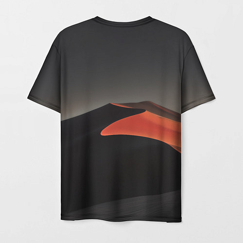 Мужская футболка Дюна - песок / 3D-принт – фото 2