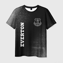 Мужская футболка Everton sport на темном фоне вертикально