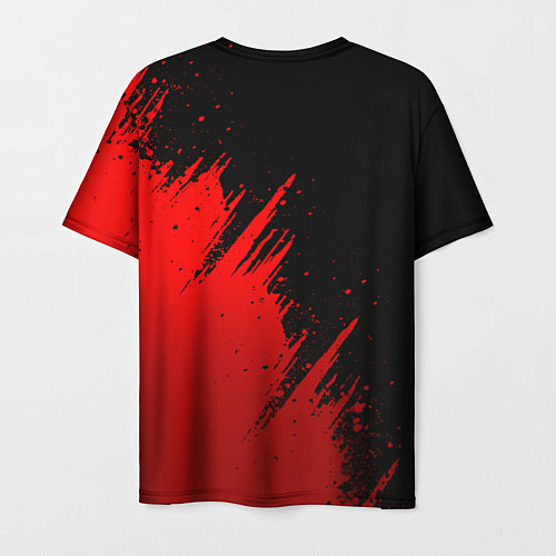 Мужская футболка СССР - черно-красный / 3D-принт – фото 2