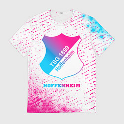 Футболка мужская Hoffenheim neon gradient style, цвет: 3D-принт