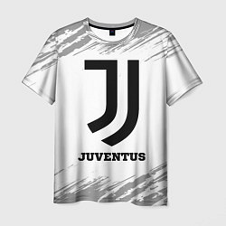 Футболка мужская Juventus sport на светлом фоне, цвет: 3D-принт
