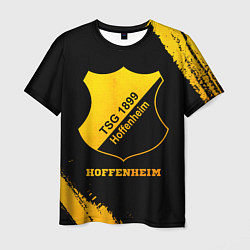 Футболка мужская Hoffenheim - gold gradient, цвет: 3D-принт