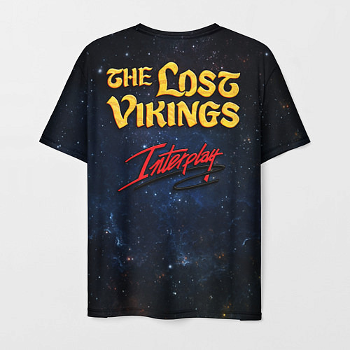 Мужская футболка The lost vikings - interplay / 3D-принт – фото 2
