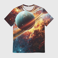 Мужская футболка Большая планета