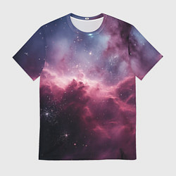 Мужская футболка Абстрактный космос фантастика