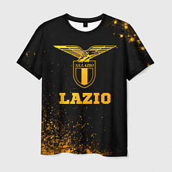 Футболка мужская Lazio - gold gradient, цвет: 3D-принт