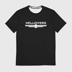 Футболка мужская Helldivers Logo, цвет: 3D-принт