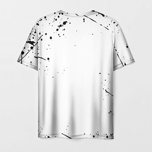 Мужская футболка Квейк краски текстура гейм / 3D-принт – фото 2