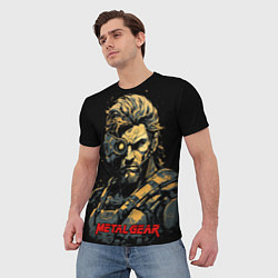 Футболка мужская Веном Снейк Metal gear game, цвет: 3D-принт — фото 2