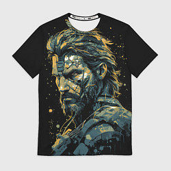 Футболка мужская Venom Snake Metal gear game, цвет: 3D-принт