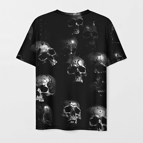 Мужская футболка Sabaton - logo rock group / 3D-принт – фото 2