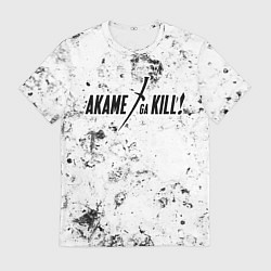 Футболка мужская Akame ga Kill dirty ice, цвет: 3D-принт