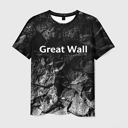 Футболка мужская Great Wall black graphite, цвет: 3D-принт