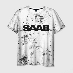 Футболка мужская Saab dirty ice, цвет: 3D-принт