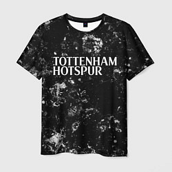 Футболка мужская Tottenham black ice, цвет: 3D-принт
