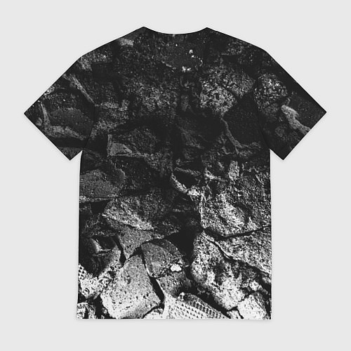 Мужская футболка Sporting black graphite / 3D-принт – фото 2