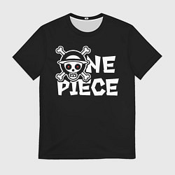 Футболка мужская One piece - emblem, цвет: 3D-принт