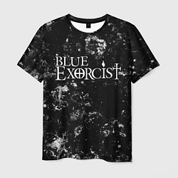 Футболка мужская Blue Exorcist black ice, цвет: 3D-принт