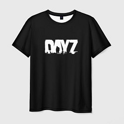 Футболка мужская Dayz logo white, цвет: 3D-принт