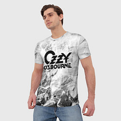 Футболка мужская Ozzy Osbourne white graphite, цвет: 3D-принт — фото 2