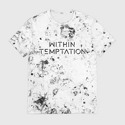 Мужская футболка Within Temptation dirty ice