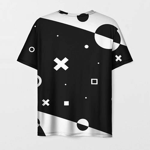 Мужская футболка PUBG game pattern / 3D-принт – фото 2