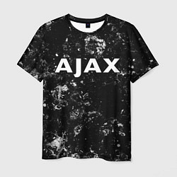 Футболка мужская Ajax black ice, цвет: 3D-принт