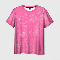 Футболка мужская Pink bleached splashes, цвет: 3D-принт