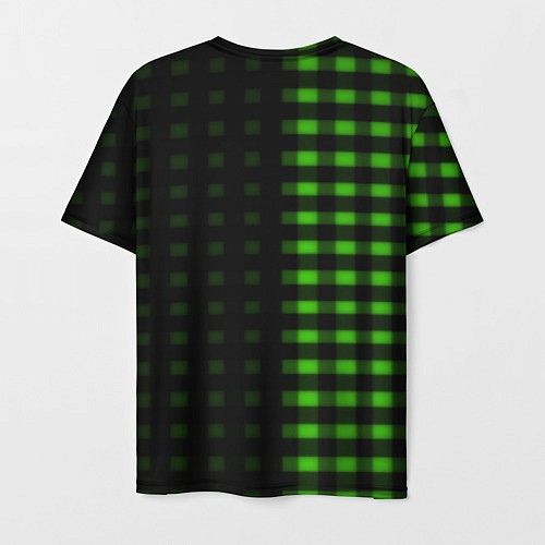 Мужская футболка Skoda pattern geometry / 3D-принт – фото 2