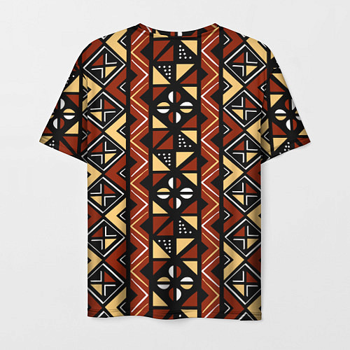 Мужская футболка Африканский мавританский орнамент / 3D-принт – фото 2