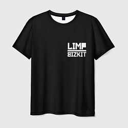 Футболка мужская Lim Bizkit logo, цвет: 3D-принт