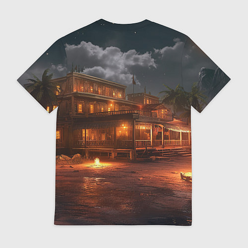 Мужская футболка PUBG девушка в шлеме / 3D-принт – фото 2