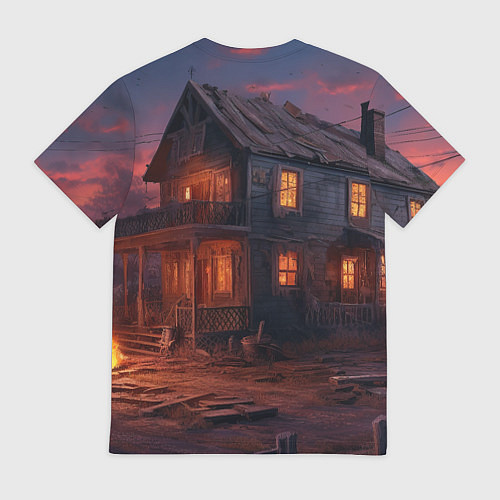 Мужская футболка PUBG девушка в игре / 3D-принт – фото 2