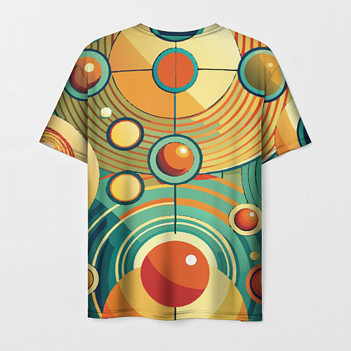 Мужская футболка Схема центра вселенной / 3D-принт – фото 2