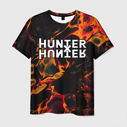 Футболка мужская Hunter x Hunter red lava, цвет: 3D-принт