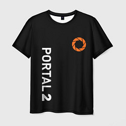 Мужская футболка Portal logo brend