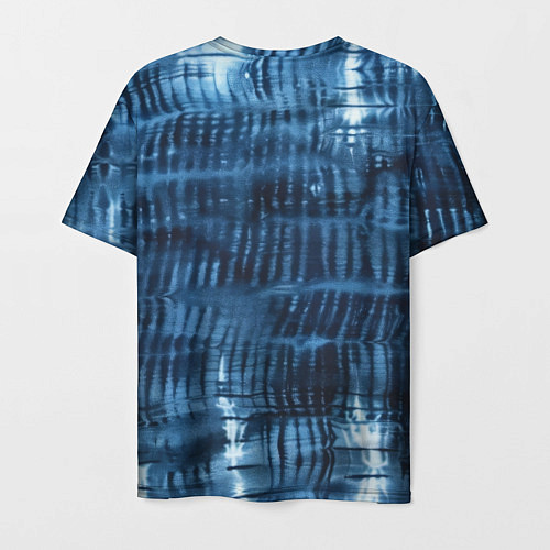 Мужская футболка Японская абстракция шибори / 3D-принт – фото 2