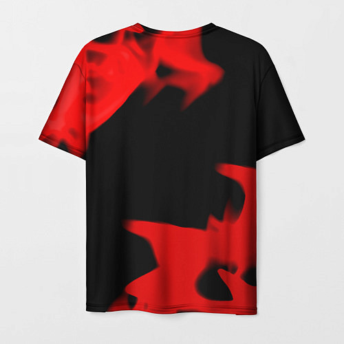 Мужская футболка Ведьмак лого огонь / 3D-принт – фото 2