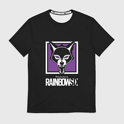 Футболка мужская Rainbow six logo ubisoft, цвет: 3D-принт