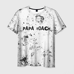 Футболка мужская Papa Roach dirty ice, цвет: 3D-принт