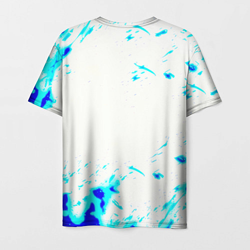 Мужская футболка Portal краски / 3D-принт – фото 2