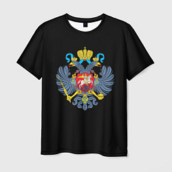 Футболка мужская Имперский двуглавый герб, цвет: 3D-принт