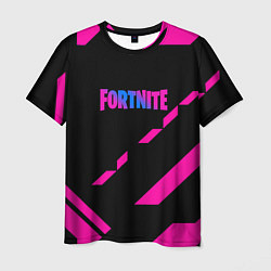 Футболка мужская Fortnite geometry pink, цвет: 3D-принт