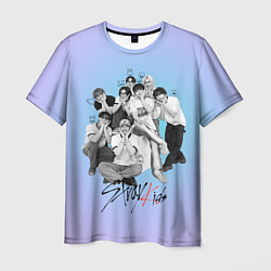 Футболка мужская Stray Kids family photo, цвет: 3D-принт